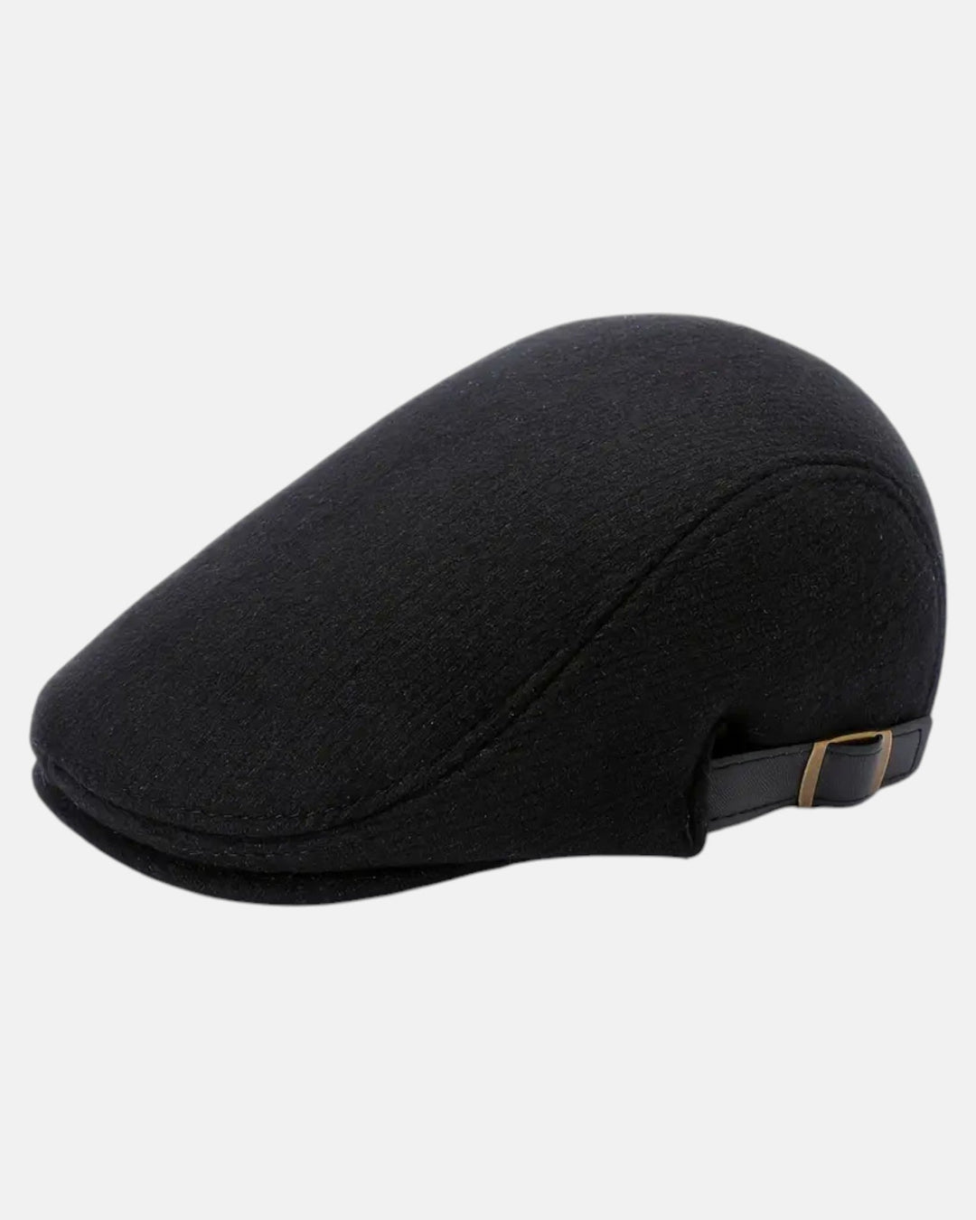 Louis – Adjustable Wool Beret for Elegant Chic Style - Black - Old Money Fashion